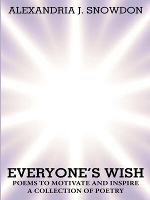 cover image of Everyone's Wish Poems to Motivate and Inspire